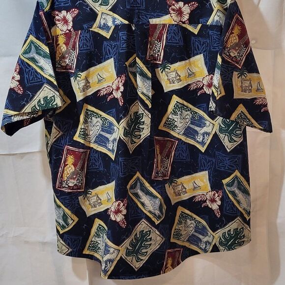 NATURAL ISSUE, Not Worn, Men's Hawaiian Shirt, Size Large - Picture 2 of 8